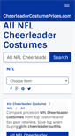 Mobile Screenshot of cheerleadercostumeprices.com